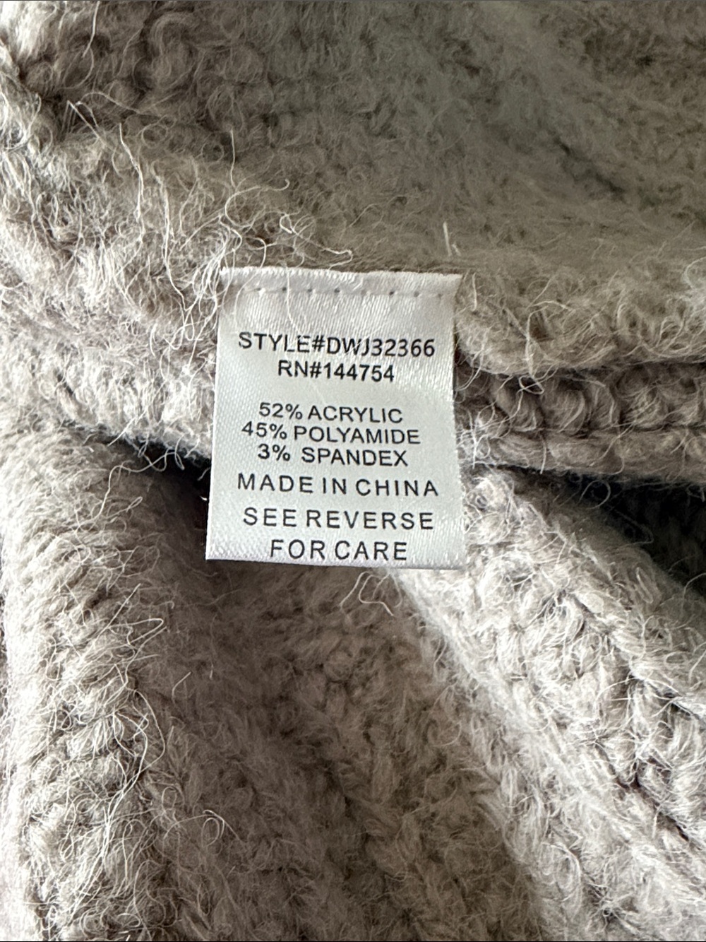 DAVI & DANI Taupe Open-Front Cardigan with Pink, Green & Yellow Smiley Patches - Picture 7 of 7